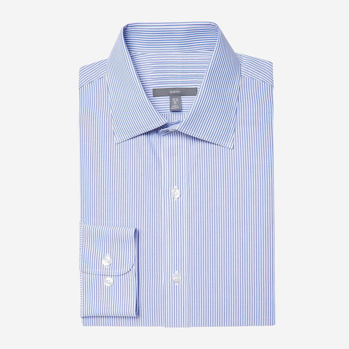 Bespoke - Harrison Blue Striped Shirt