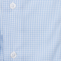 Bespoke - Light Blue Mini Checked Tailored Shirt