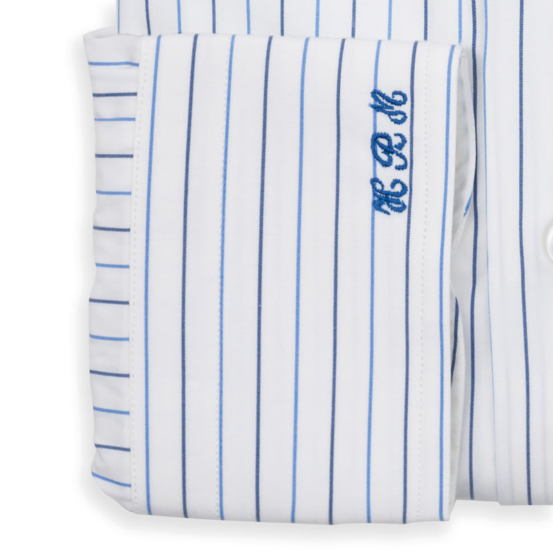 Bespoke - Blue Striped Tailored Shirt